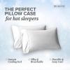 imageBeckham Hotel Collection Bed Pillowcases Cotton ampamp Cooling Queen White