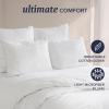 imageBeckham Hotel Collection Bed Pillows StandardQueen Size Set of 2  Original Soft Down Alternative Pillow for Sleeping  Soft Support for Back Stomach or Side SleepersWhite
