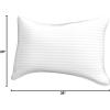 imageBeckham Hotel Collection Bed Pillows StandardQueen Size Set of 2  Original Soft Down Alternative Pillow for Sleeping  Soft Support for Back Stomach or Side SleepersWhite