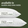 imageBeckham Hotel Collection Queen Size White Pillow Protector with Zipper Set of 2 Soft and Breathable Cotton Pillow Protector CoversQueen