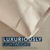imageHC COLLECTION Bed Sheets Set Queen with 2 Pillowcases Hotel Luxury Platinum 1800 Series Brushed Microfiber Deep Pocket Fitted Sheet Fade Resistant Ultra Soft 4 Pcs Bedding for Hot Sleepers Ice Blue05  Taupe
