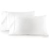 imageHC Collection Pillow Cases Standard SizeQueen Size Set of 2 Microfiber Extra Soft Pillowcases  Easy Care ampamp Machine Washable  WhiteWhite