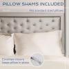 imageHotel Sheets Direct 3 Piece Queen Size Duvet Cover Set 100 Viscose Derived from Bamboo Comforter Cover with 2 Pillow Shams MoistureWicking Silky Soft Texture Cooling Breathable Easy Care GrayTan
