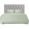 imageHotel Sheets Direct 3 Piece Queen Size Duvet Cover Set 100 Viscose Derived from Bamboo Comforter Cover with 2 Pillow Shams MoistureWicking Silky Soft Texture Cooling Breathable Easy Care GrayLight Green