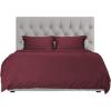 imageHotel Sheets Direct 3 Piece Queen Size Duvet Cover Set 100 Viscose Derived from Bamboo Comforter Cover with 2 Pillow Shams MoistureWicking Silky Soft Texture Cooling Breathable Easy Care GrayBurgundy