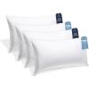 imageBeckham Hotel Collection  4 King Pillow Set  2 Down Alt ampamp 2 Memory Foam King Pillows