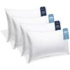 imageBeckham Hotel Collection 4Pillow Set  2 Down Alt ampamp 2 Memory Foam Queen Pillows