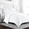 imageBeckham Hotel Collection Luxury Soft Brushed Microfiber Duvet Cover Set with Embossed Diamond Pattern  FullQueen  White