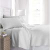 imageBeckham Hotel Collection Queen Fitted Sheet Set of 2 Sheets with Deep Pockets White