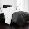 imageBeckham Luxury Linens Reversible Hypoallergenic Hotel Collection Goose Down DuvetGrayWhite