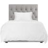 imageHotel Sheets Direct 3 Piece Queen Size Duvet Cover Set 100 Viscose Derived from Bamboo Comforter Cover with 2 Pillow Shams MoistureWicking Silky Soft Texture Cooling Breathable Easy Care GrayWhite
