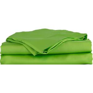 imageHotel Sheets Direct 3 Piece Queen Size Duvet Cover Set 100 Viscose Derived from Bamboo Comforter Cover with 2 Pillow Shams MoistureWicking Silky Soft Texture Cooling Breathable Easy Care GrayGreen