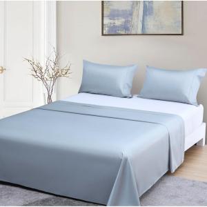 imageBeckham Hotel Collection Cal King Sheet Set 100 Cotton 500TC Luxury Sateen Bedding 16 Deep Pocket MoistureWicking 4Piece Sand02  Gray