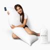imageBeckham Hotel Collection Pillow Bundle  2 King Size Bed Pillows  Customizable Body Pillow  Down Alternative Cooling amp Machine Washable  for Side Back Stomach amp Maternity Sleepers