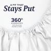 imageBeckham Hotel Collection California King Size Mattress Pad amp White Cotton Sheet Set Deep Pocket All Season Use