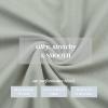 imageBeckham Hotel Collection Cooling Pillowcases for Hot Sleepers StandardQueen Cool Touch Pillow Cases White 4 Pieces02  Aqua Gray