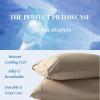 imageBeckham Hotel Collection Cooling Pillowcases for Hot Sleepers StandardQueen Cool Touch Pillow Cases White 4 Pieces04  Sand