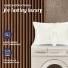 imageBeckham Hotel Collection Pillows with 2 Silk Pillowcases for Hair amp Skin 22 Momme 6A Grade Mulberry Silk King Ivory