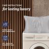 imageBeckham Hotel Collection Pillows with 2 Silk Pillowcases for Hair amp Skin 22 Momme 6A Grade Mulberry Silk Queen Silver Cloud