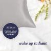 imageBeckham Hotel Collection Pillows with 2 Silk Pillowcases for Hair amp Skin 22 Momme 6A Grade Mulberry Silk Queen Silver Cloud