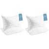 imageBeckham Hotel Collection King Size Memory Foam Adjustable Fill Bed Pillows Set of 2  Cooling Shredded Foam Pillow for Back Stomach or Side Sleepers Pack of 2