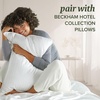 image:imageBeckham Hotel Collection King Bedding Set  Slate Gray KingCal King Comforter amp 2 Queen Pillow Protectors  AllSeason Luxury amp Pillow Protection Bundle