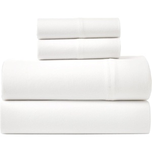 image:imageBeckham Hotel Collection Queen 4 Piece Cooling Sheet Set for Hot Sleepers Silky Soft Breathable amp Cooling Summer Bed Sheets  Fits Mattress Up to 16 Deep Pockets  Wrinkle amp Fade Free White
