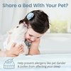 image:imageSafeRest Waterproof King Size Mattress Protector  Fitted with Stretchable Pockets  Machine Washable Cotton Blend Mattress Cover for BedPure White