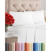 image:imageQueen Size 4 Piece Sheet Set  Comfy Breathable amp Cooling Sheets  Hotel Luxury Bed Sheets for Women amp Men  Deep Pockets EasyFit Extra Soft and Wrinkle Free Sheets  White OekoTex Bed Sheet Set