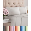 image:imageQueen Size 4 Piece Sheet Set  Comfy Breathable amp Cooling Sheets  Hotel Luxury Bed Sheets for Women amp Men  Deep Pockets EasyFit Soft and Wrinkle Free Sheets  French Grey OekoTex Bed Sheet Set