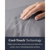 image:imageBeckham Hotel Collection Cooling Pillowcases for Hot Sleepers StandardQueen Size Set of 2 Cool Touch Pillow Cases Envelope Closure Silky Soft Breathable Light Gray04  Dark Gray