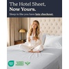 image:imageBeckham Hotel Collection 100 Cotton Queen Sheet Set 4Piece Light Gray  500 Thread Count Silky Soft Weave Breathable AntiPilling 16Inch Pocket AllAround Elastic Gets Softer with Every Wash03  Gray
