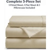 image:imageBeckham Hotel Collection Queen 4 Piece Cooling Sheet Set for Hot Sleepers Silky Soft Breathable amp Cooling Summer Bed Sheets  Fits Mattress Up to 16 Deep Pockets  Wrinkle amp Fade Free Gray05  Sand