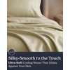 image:imageBeckham Hotel Collection Queen 4 Piece Cooling Sheet Set for Hot Sleepers Silky Soft Breathable amp Cooling Summer Bed Sheets  Fits Mattress Up to 16 Deep Pockets  Wrinkle amp Fade Free Gray05  Sand