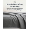 image:imageBeckham Hotel Collection Queen 4 Piece Cooling Sheet Set for Hot Sleepers Silky Soft Breathable amp Cooling Summer Bed Sheets  Fits Mattress Up to 16 Deep Pockets  Wrinkle amp Fade Free Gray04  Dark Gray