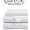image:imageBeckham Hotel Collection Queen 4 Piece Cooling Sheet Set for Hot Sleepers Silky Soft Breathable amp Cooling Summer Bed Sheets  Fits Mattress Up to 16 Deep Pockets  Wrinkle amp Fade Free Gray01  White